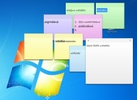 Как создавать заметки на рабочем столе Windows 7