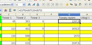 Libre Office Calc - удобная таблица
