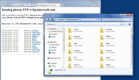 Windows XP, Vista, 7 - Как открыть FTP-страницы с помощью проводника