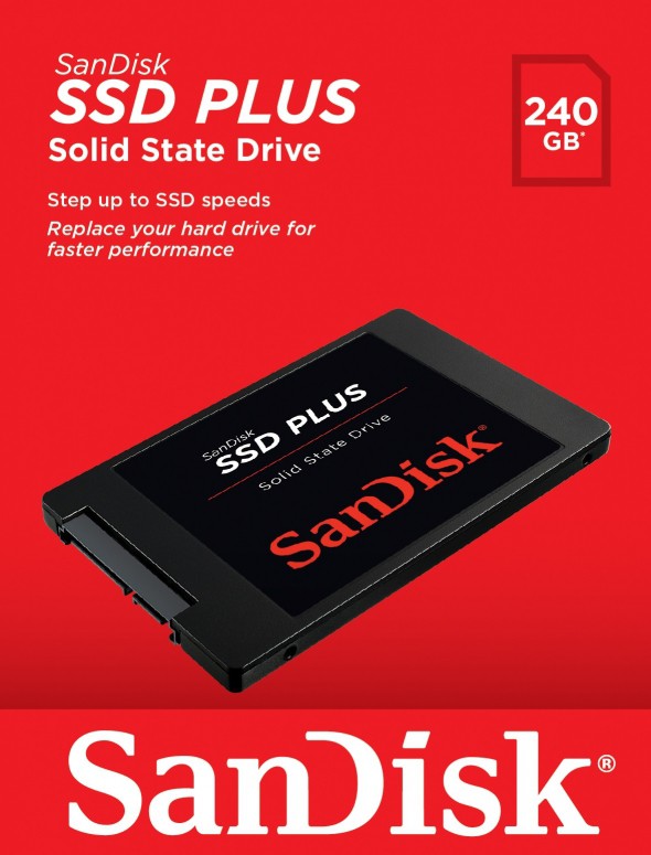 Sandisk SSD Plus 240 ГБ