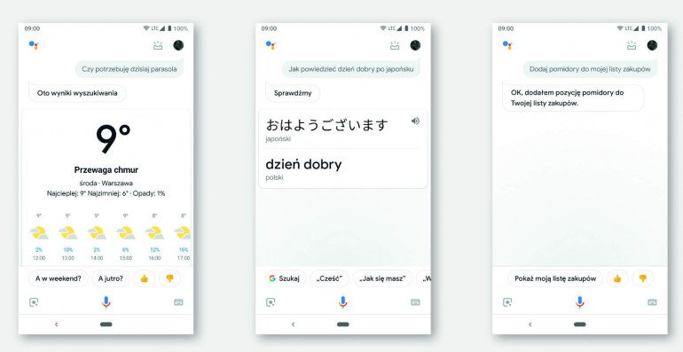 Google Assistant на польском языке теперь доступен, но пока не для всех