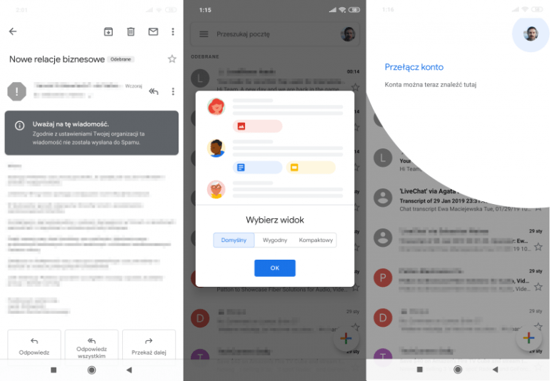 Новый Gmail для Android - это не просто новый вид, как его установить?