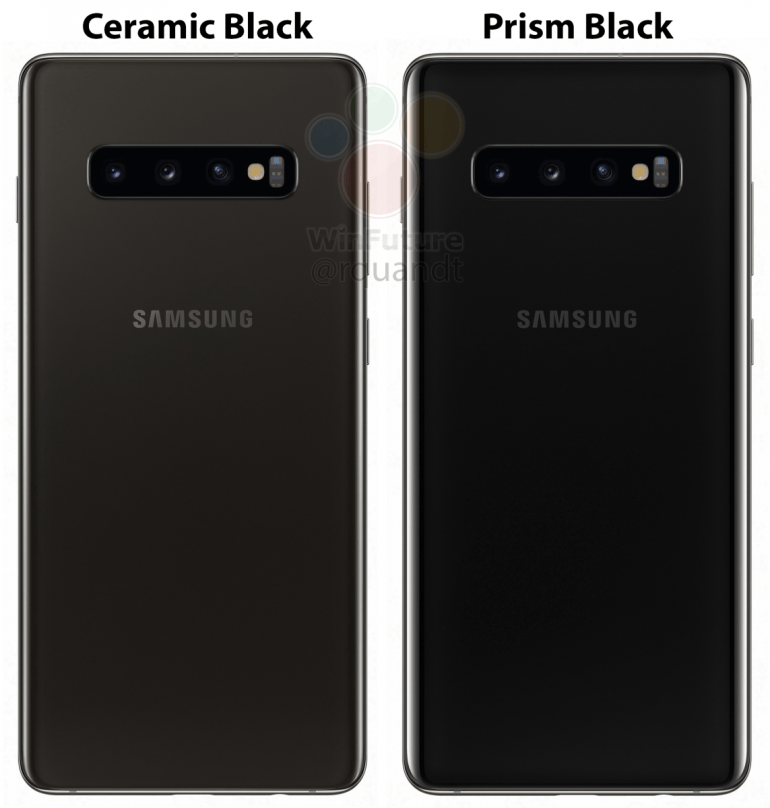 Samsung Galaxy S10 и Samsung Galaxy S10 Plus на официальных фотографиях