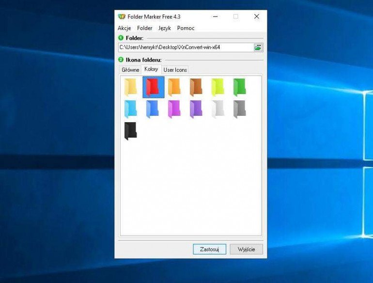 Windows 10: цветные папки