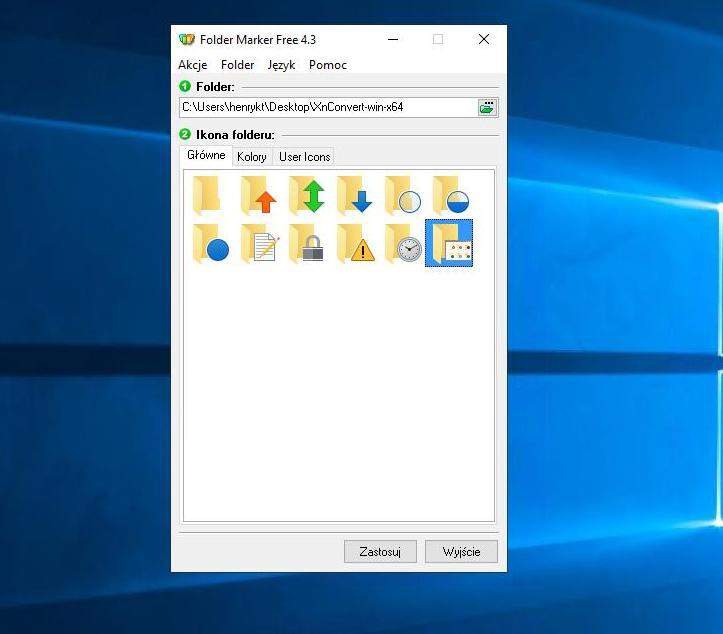 Windows 10: цветные папки