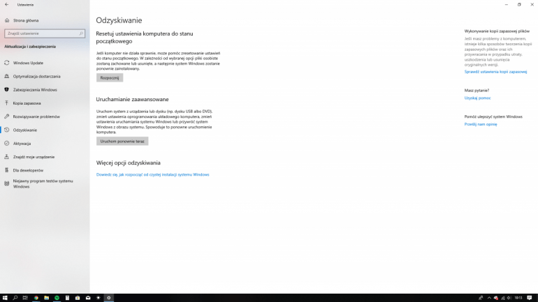 Как вернуться к предыдущей версии Windows 10?