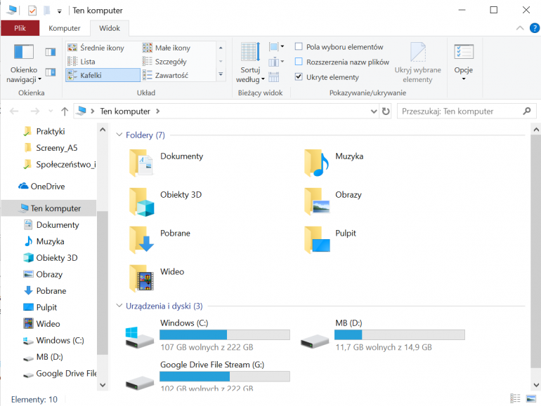 Как включить отображение расширений файлов Windows по умолчанию?