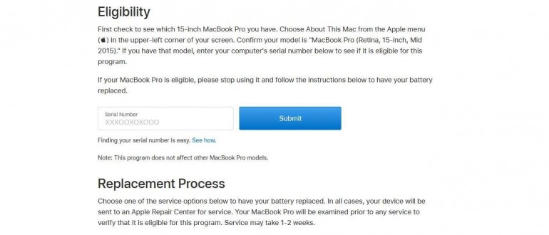 Apple призывает вернуть MacBook Pro - батарея может загореться!
