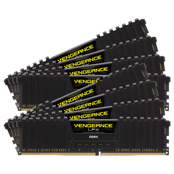 CORSAIR представляет новые 32-гигабайтные модули оперативной памяти DDR4