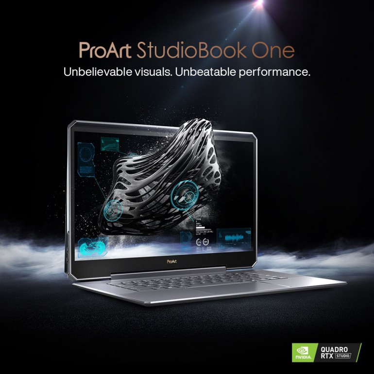 ASUS ProArt StudioBook One - самый быстрый в мире ноутбук с Nvidia Quadro RTX 6000