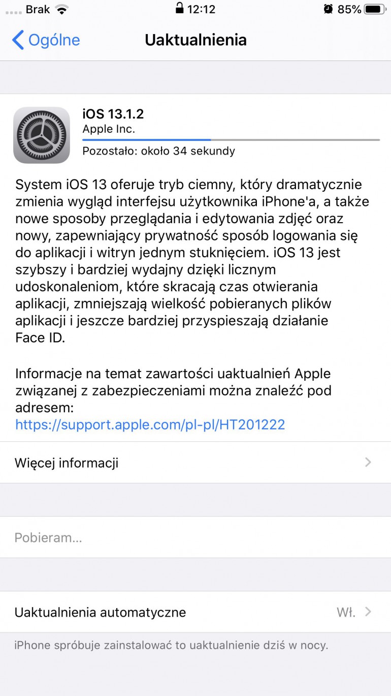 Apple выпускает очередное обновление - доступны iOS и iPadOS 13.1.2