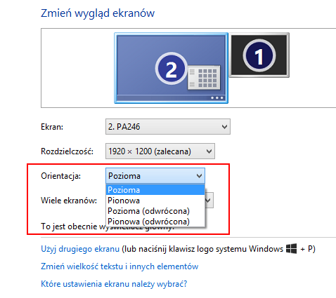 Windows: Как вы поворачиваете экран?