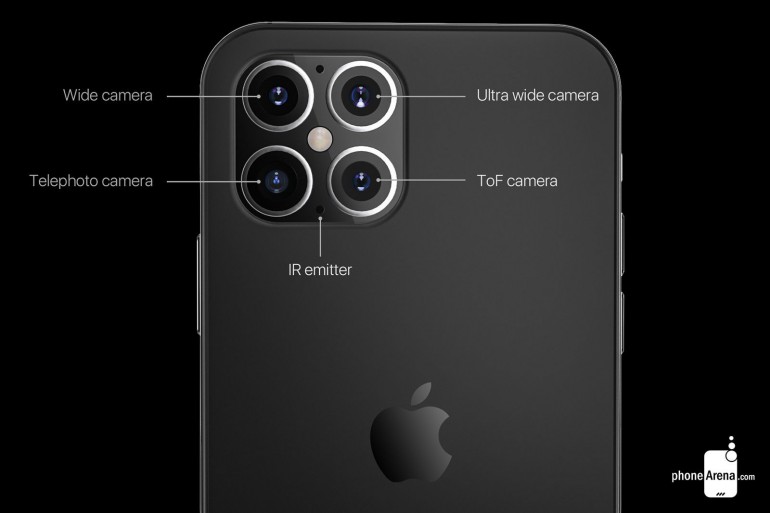 iPhone 12 - новые рендеры показывают камеры точно