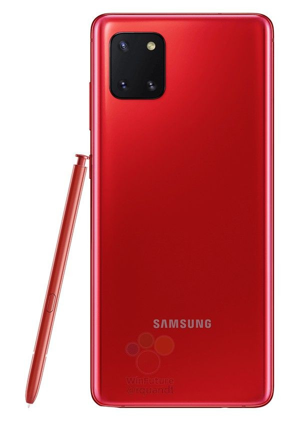 Samsung Galaxy Note 10 Lite - полная спецификация утечка
