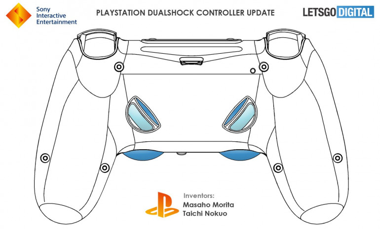 Sony PlayStation - следующий рендеры идут дождь DualShock 5