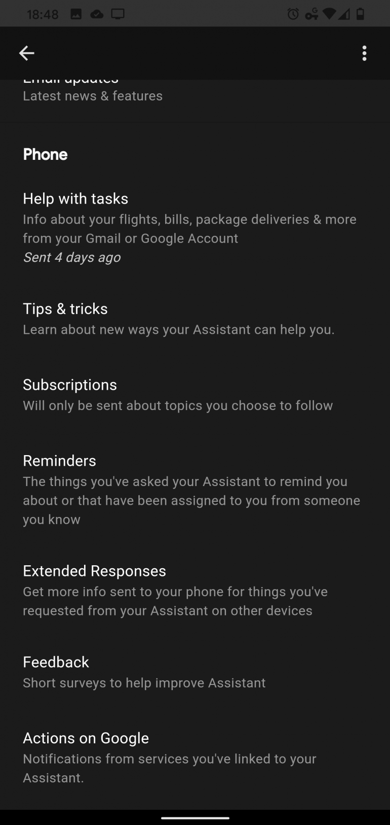 Скоро появится Google Assistant с унифицированными настройками