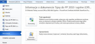 Как использовать новейшие функции Office 2010?  10 советов для всех