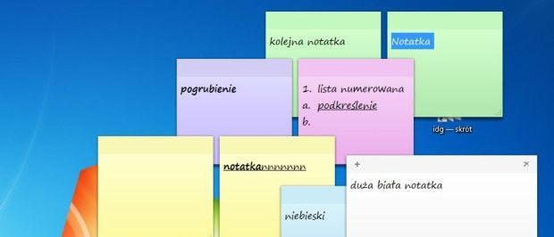 Как создавать заметки на рабочем столе Windows 7