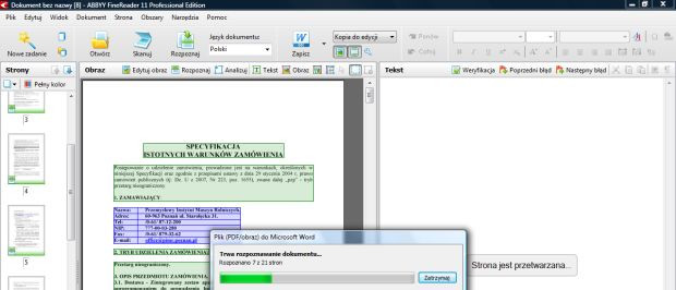 ABBYY FineReader Professional 11 - профессиональное распознавание текста