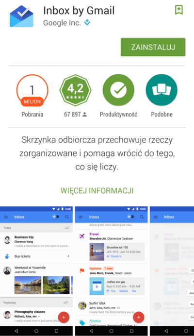 Входящие от Gmail - новая почта Google