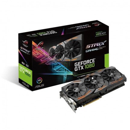 Тест видеокарты Asus GeForce GTX 1080 ROG STRIX OC 8 ГБ