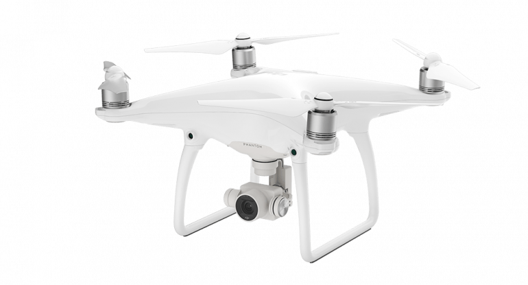 DJI Phantom 4 дроновый тест