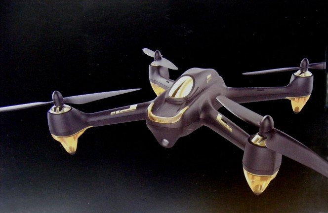 Hubsan H501S X4 тест беспилотный