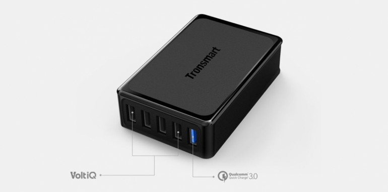 Тест зарядного устройства телефона Tronsmart U5PTA