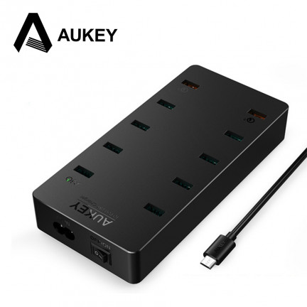 Зарядное устройство Aukey 10 для телефона с зарядным устройством USB с QC 3.0