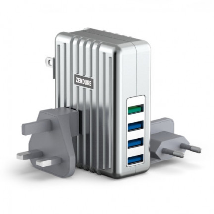 Zendure A-Series 4-портовое зарядное устройство USB тест зарядное устройство