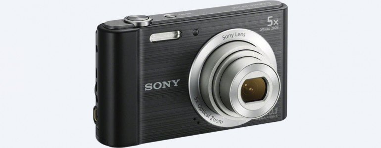Sony DSCW800 компактная камера тест
