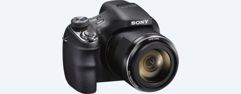 Тест Sony DSCH400 гибридной камеры
