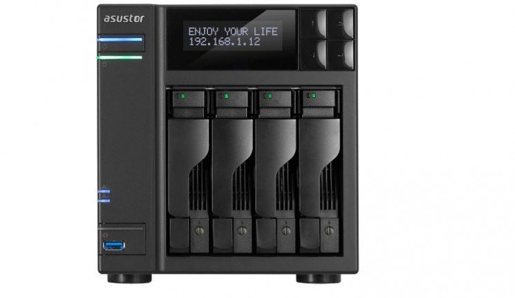 Тест накопителя Asustor AS6204t NAS