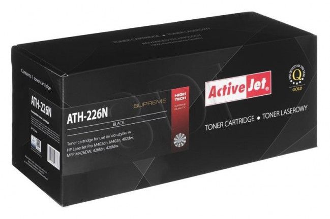Тест замены лазерного тонера ActiveJet ATH-226N
