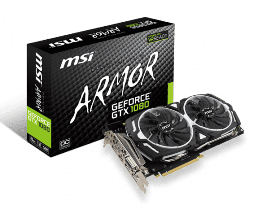 MSI GTX 1080 Armor