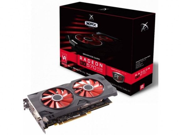 XFX Radeon RX 570 RS черный