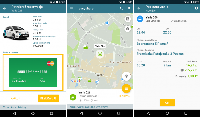 Carsharing, или машина на несколько минут