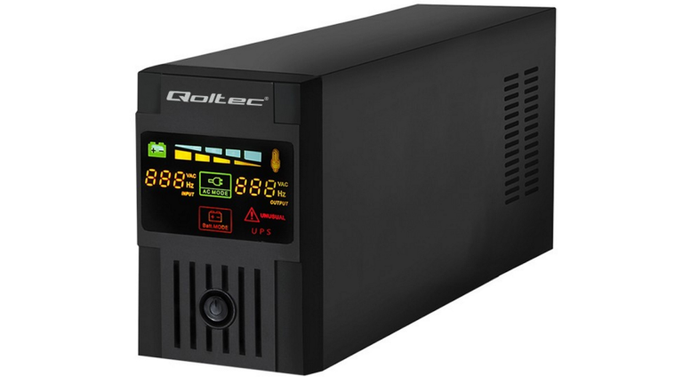 Линейно-интерактивный ИБП Qoltec Monolith LCD 1000
