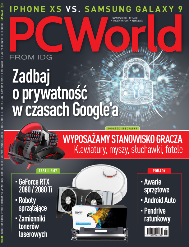 PC World 11/2018 в продаже.  Защита конфиденциальности и экипировка для игрока