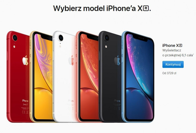 iPhone Xr доступен для предварительного заказа в Польше.  Более дешевый смартфон Apple по-прежнему очень дорогой