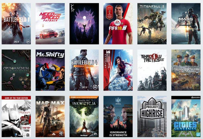 Удовольствие для любителей игр.  Доступ к Origin бесплатен до 31 октября.  Стоит проверить