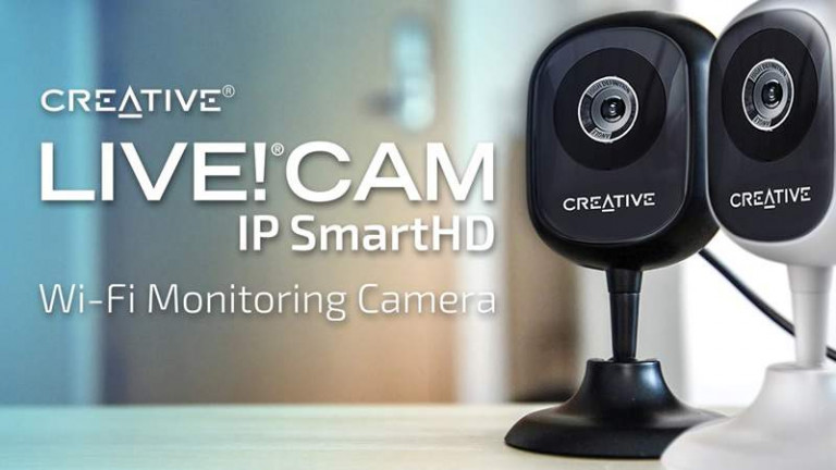 Creative Live!  Cam IP SmartHD - коммуникатор и мониторинг для широкого применения