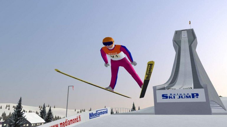 Deluxe Ski Jump 4 - прыгай лучше всех!