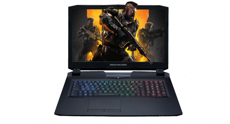 Dream Machines RX2080-17PL18 - тестирование ноутбука с GeForce RTX 2080