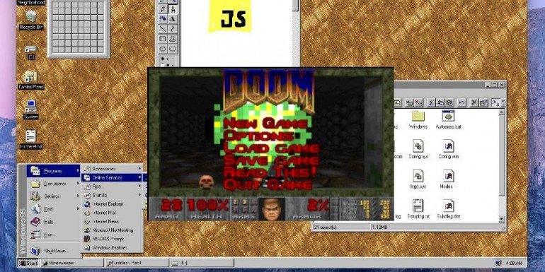 Windows 95 v 2.0 с Doom - бесплатно