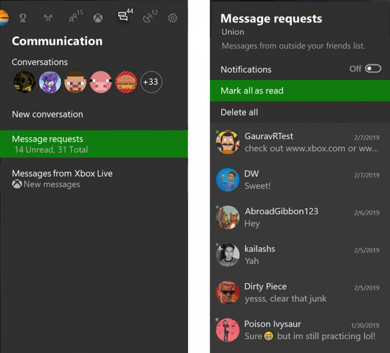 Microsoft анонсировала список изменений в Xbox для участников программы Xbox Insider