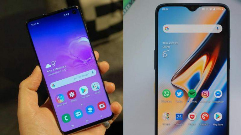 Samsung Galaxy S10 против OnePlus 6T