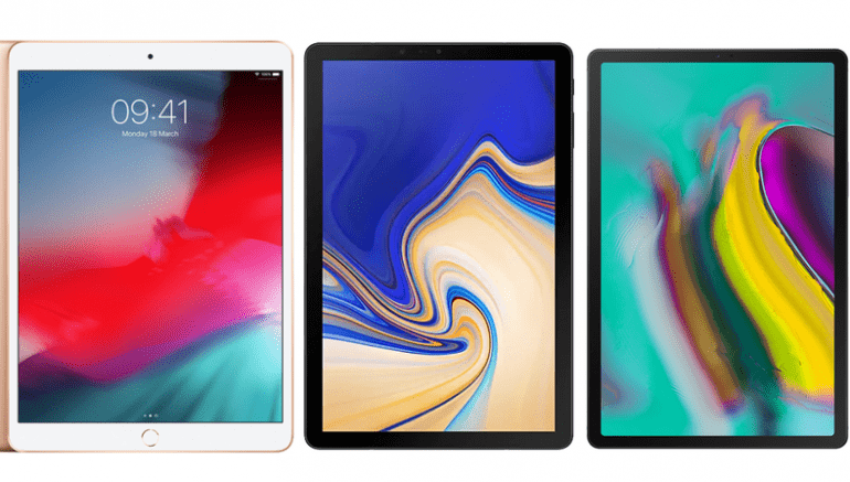 iPad Air (2019) против Galaxy Tab S4 и Galaxy Tab S5e