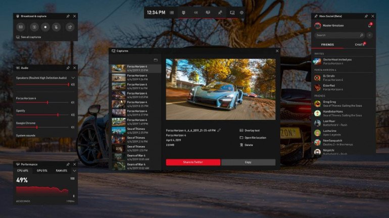 Windows 10: игровая панель получила практические инструменты