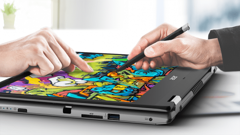 Acer Spin 3 - новый дешевый ноутбук 2 в 1
